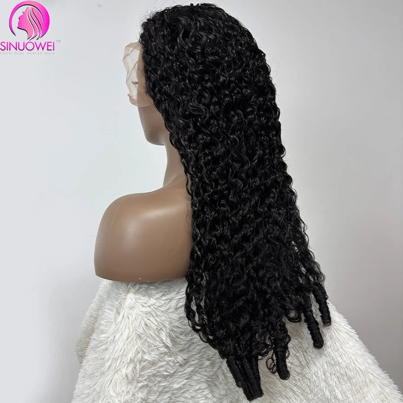 Burmese Curly 13x4 Lace Frontal Human Hair Wigs