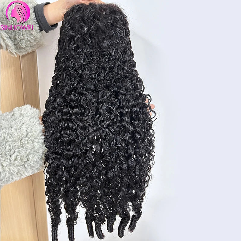 Burmese Curly 13x4 Lace Frontal Human Hair Wigs