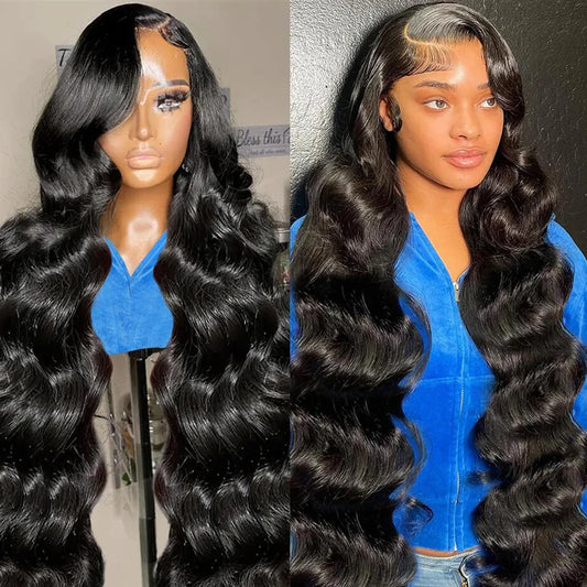 13x4 13x6 Body Wave Lace Front Wig Human Hair Pre Plucked Human Hair Lace Frontal Wigs