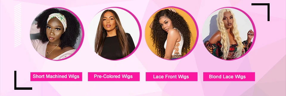 Burmese Curly 13x4 Lace Frontal Human Hair Wigs