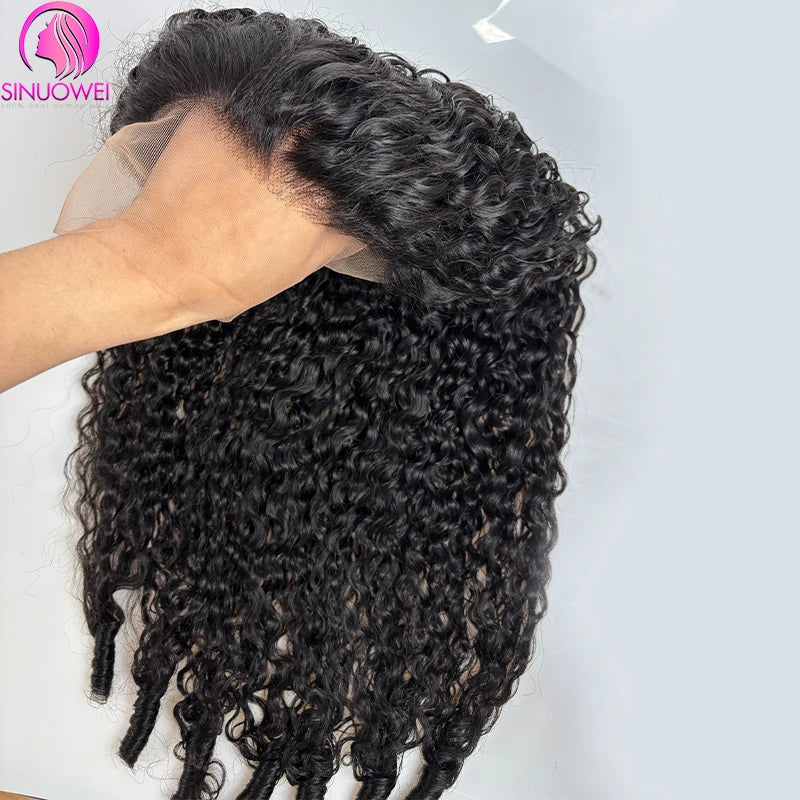 Burmese Curly 13x4 Lace Frontal Human Hair Wigs