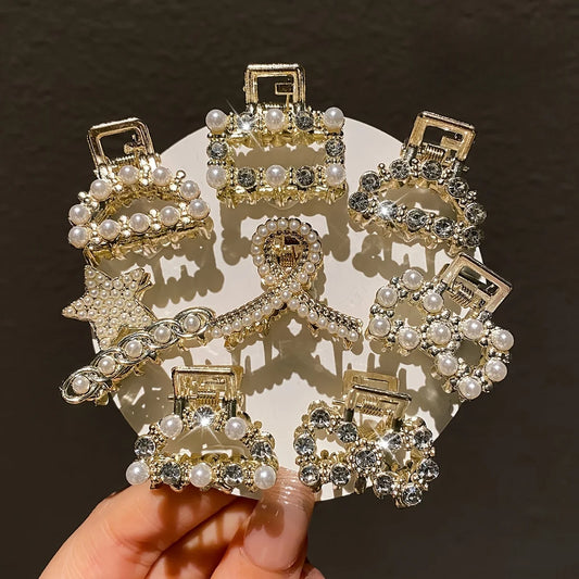 8Pcs CUTE TRENDY Multi-Style Small Fashion Hair clips